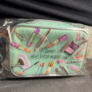 NWT Clear makeup bag